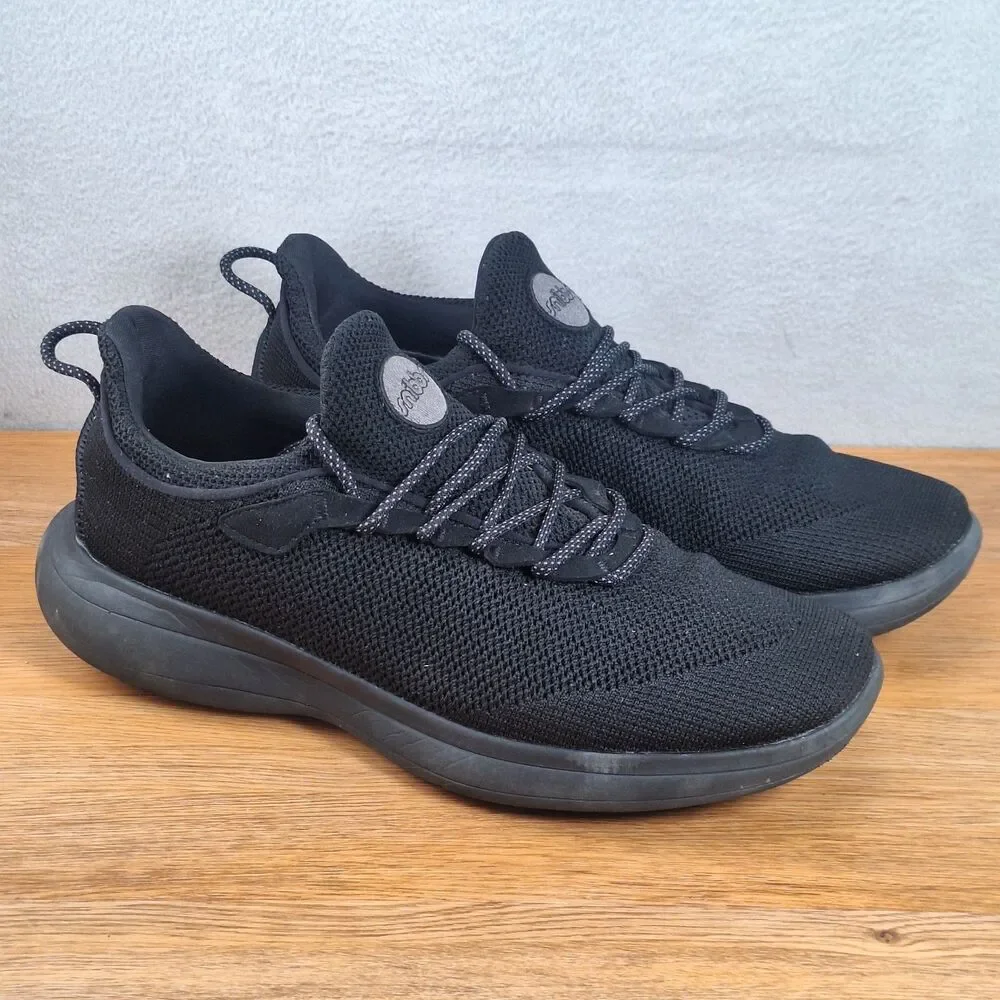 Snibbs Orbit Men's 9.5 EU 43 Work Sneakers Black Slip-Resistant Women's 11